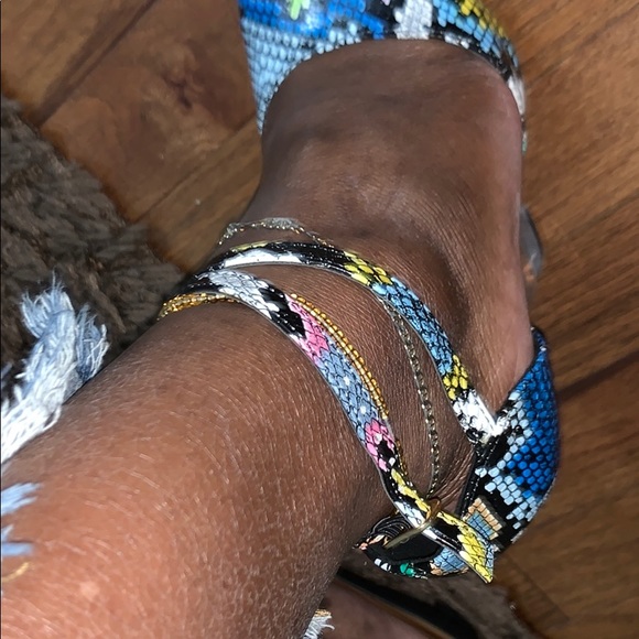 Multi color wedges / heels - Picture 5 of 7